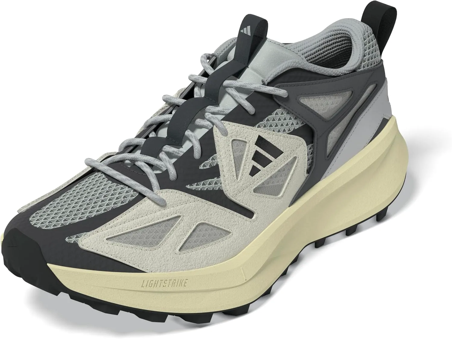 Мужские кроссовки Adidas Kantai Trail, серебристый/черный/серый