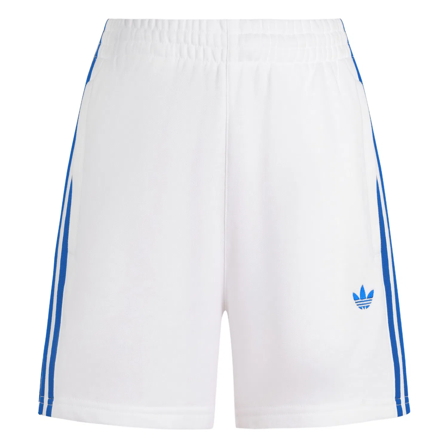 Женские спортивные шорты Adicolor Adidas Originals, White/Blue