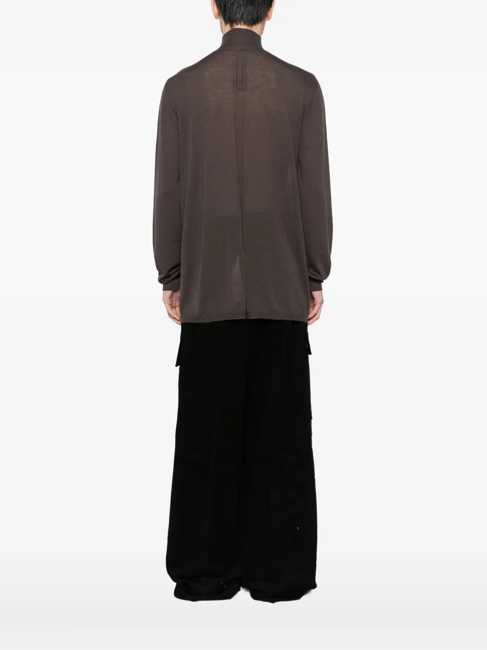 Топ Turtle Rick Owens, коричневый — фото 3