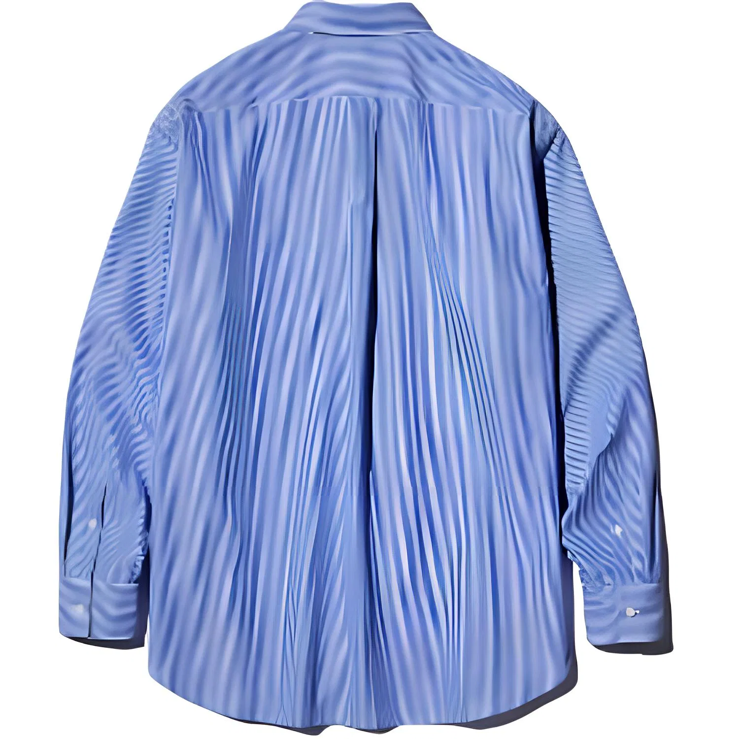 Рубашка Jil Sander мужская синяя UNIQLO, Blue — фото 3