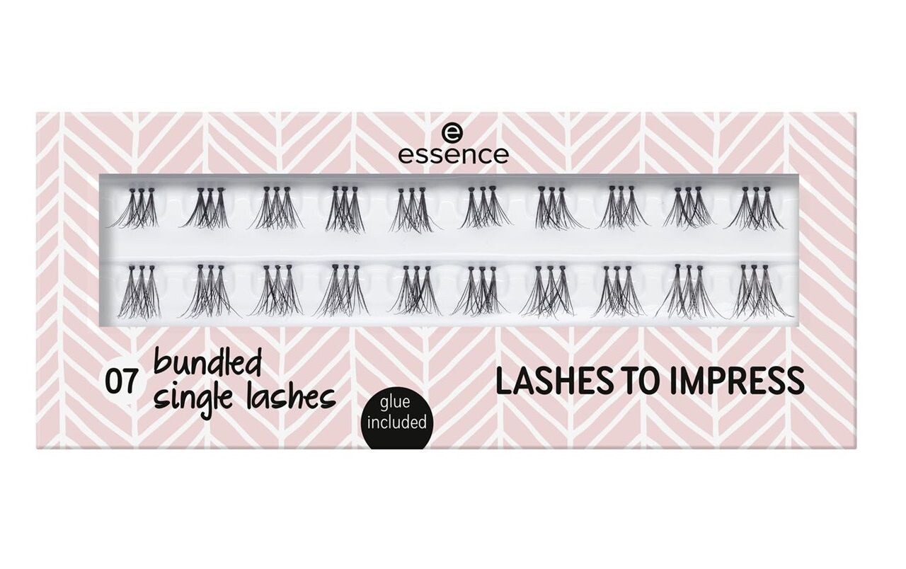 

Essence Lashes To Impress накладные ресницы пучками, 1 op.