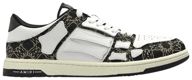Кроссовки Amiri Wmns Skel Top Low 'MA Quad - Black', черный