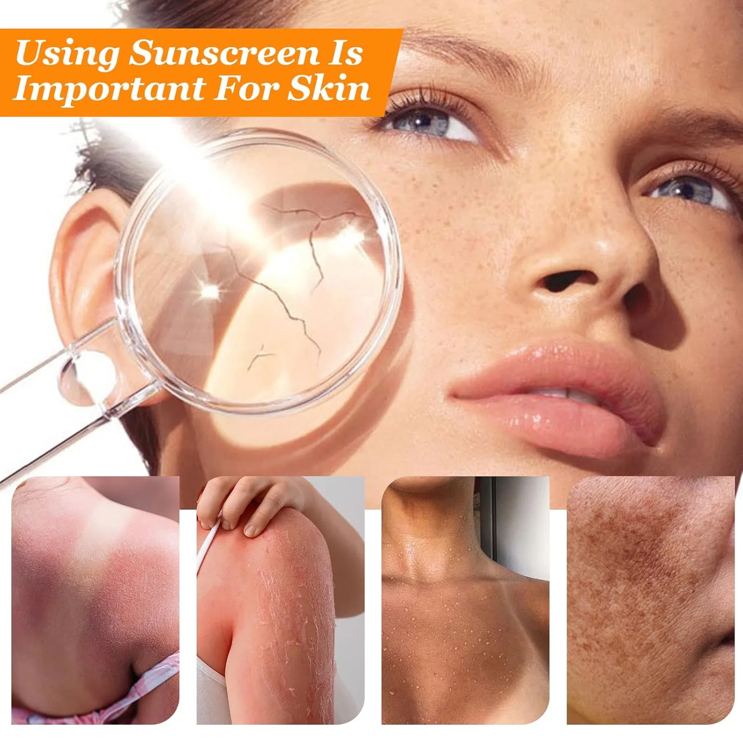 Солнцезащитный крем для лица и тела с пробиотиками и рисом SPF 50 Boloshine — фото 2