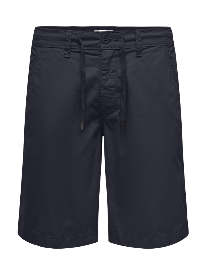 

Тканевые шорты Only&Sons, темно-синий