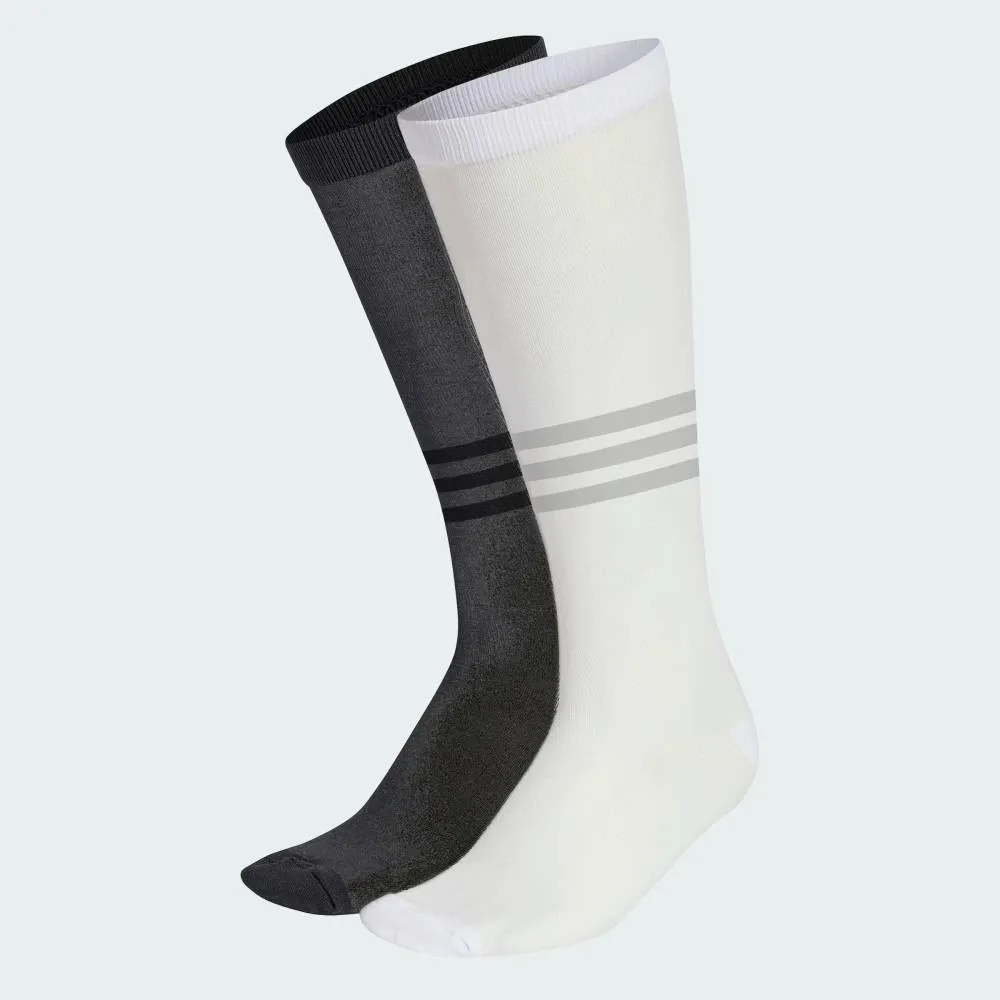 Прозрачные высокие носки , комплект из 2 пар Adidas, white