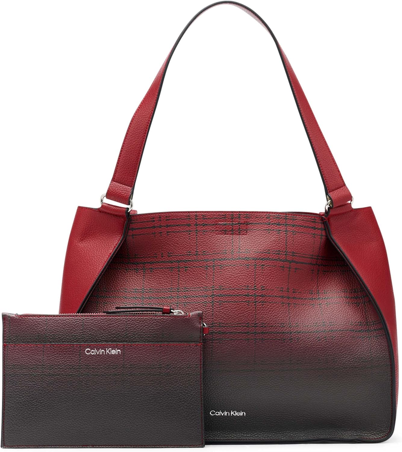 

Сумка-кошелек Calvin Klein Estelle женская, Black/Bloodstone Ombre, Черный, Сумка-кошелек Calvin Klein Estelle женская, Black/Bloodstone Ombre