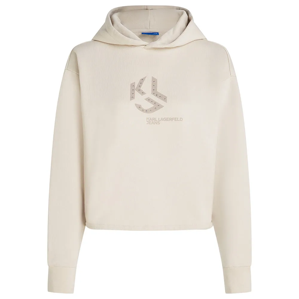 

Худи Karl Lagerfeld Jeans Studded Regular Fit, бежевый