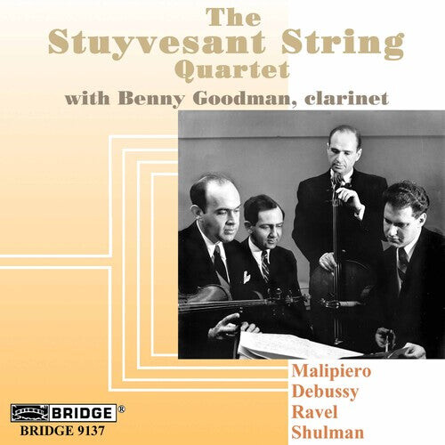 

CD диск Malipiero / Debussy / Ravel / Stuyvesant Quartet: Stuyvesant Quartet Performs