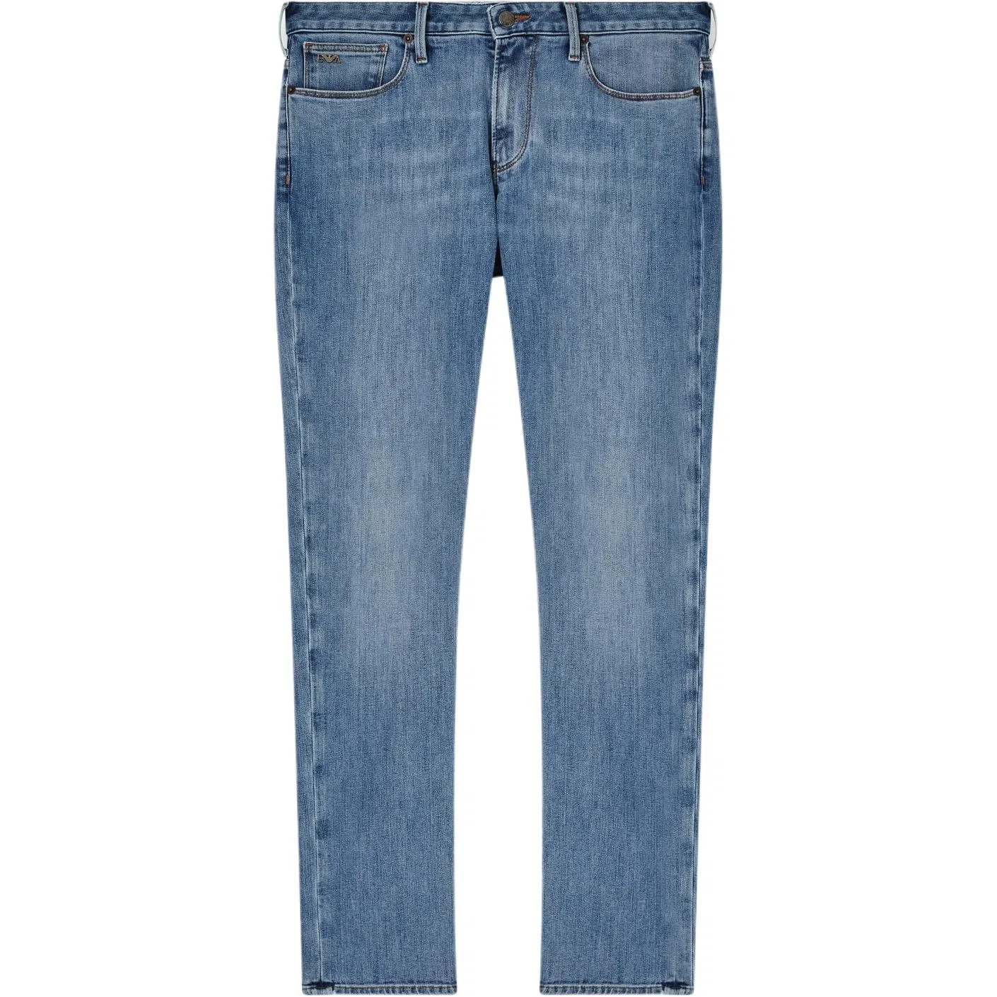 Джинсы мужские light blue, moderate straight fit EMPORIO ARMANI