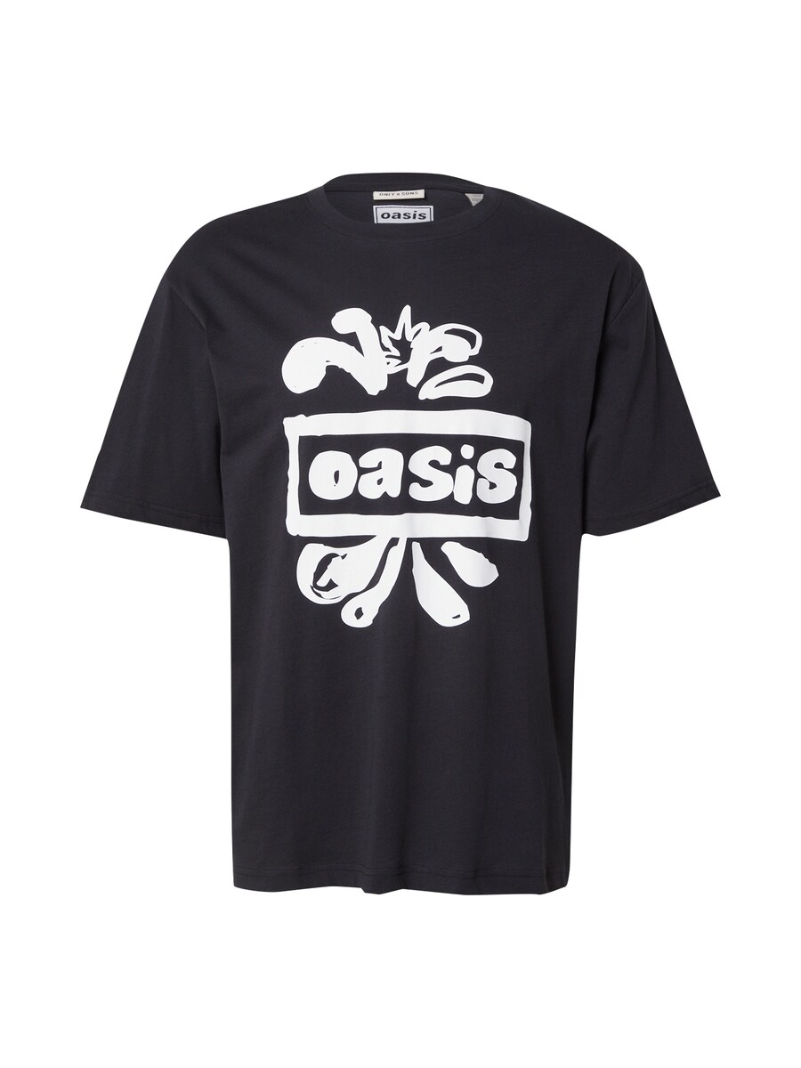 

Широкие брюки со складками спереди Only \u0026 Sons ONSOASIS, Black