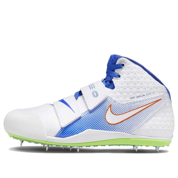 

Кроссовки zoom javelin elite 3 'white racer blue lime blast' Nike, белый