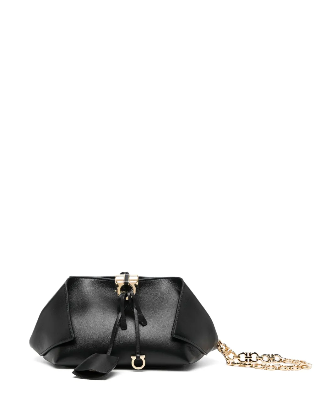 

Клатч на молнии Ferragamo, черный
