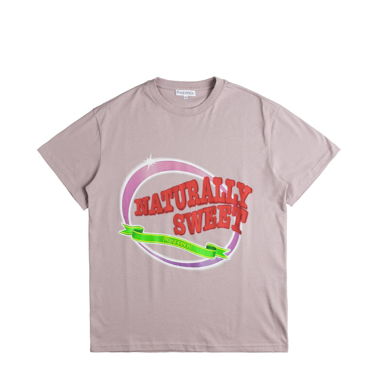 

Футболка Jw Anderson Naturally Sweet Classic T-Shirt JW Anderson, фиолетовый