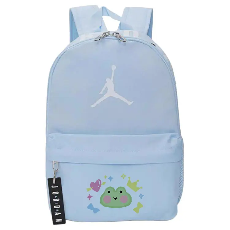 

Jordan Полиэстеровый рюкзак Unisex Blue, Frog