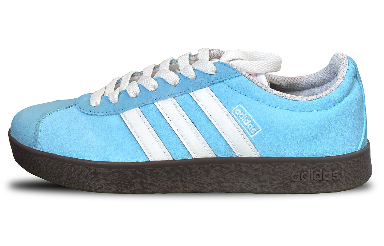 

Adidas Neo ВЛ Корт 2.0 противоскользящие и износостойкие легкие низкие скейтерские кроссовки унисекс синий - синий, цвет Blue