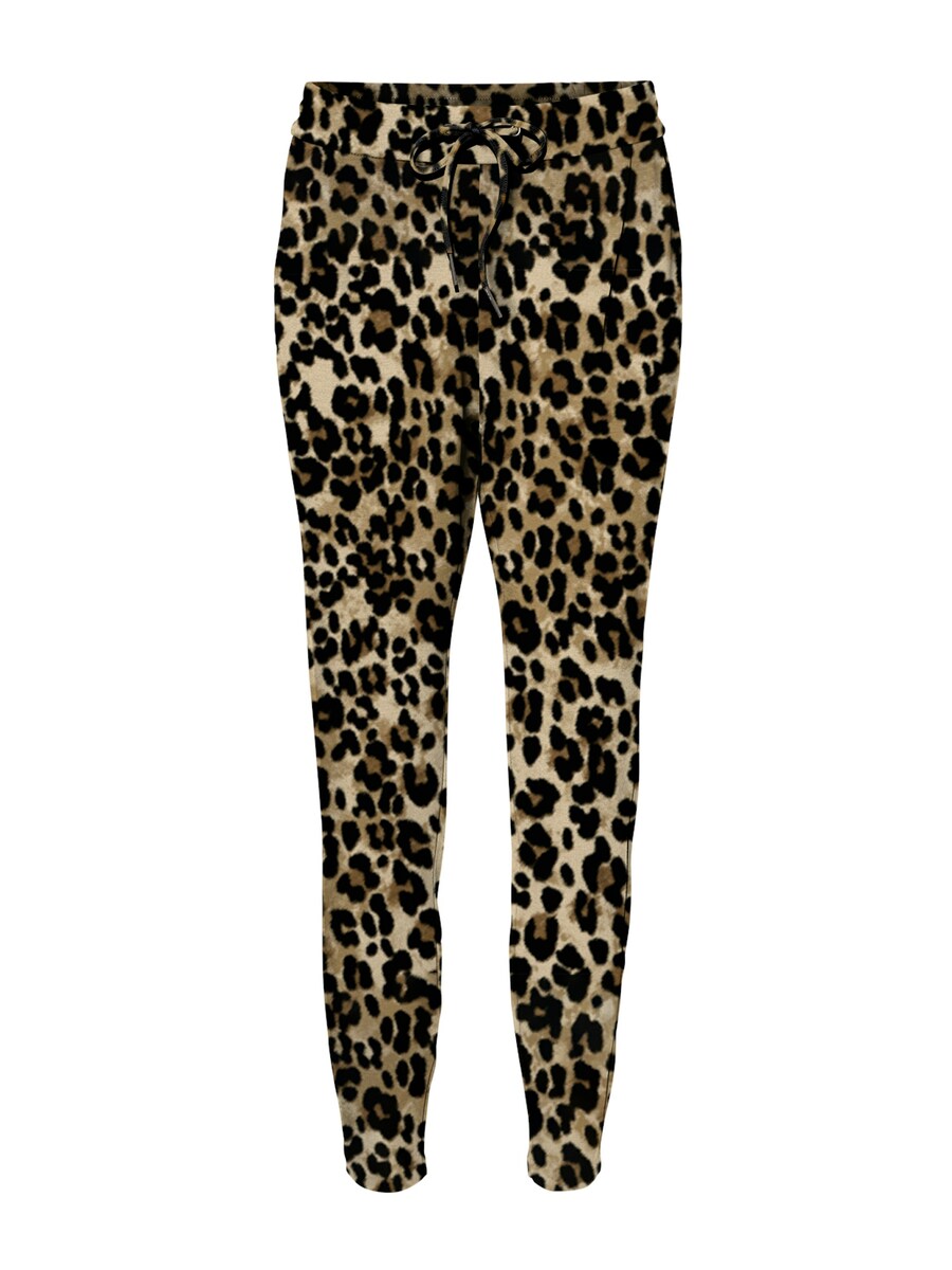 

Свободные брюки со складками спереди VERO MODA VMEVA, Caramel