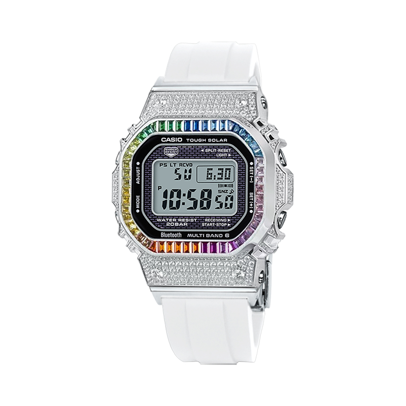 

Retrofit Series Solar Movement Resin Strap Watch Unisex Gray Dial CASIO