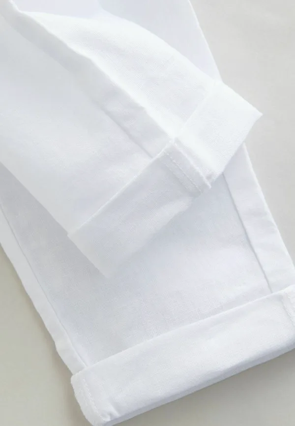 Брюки стандартного кроя из смешанной ткани Next, New White — фото 4