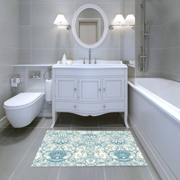 

Бегун для ванны Ideallux, 70x1x120 см, многоцветный