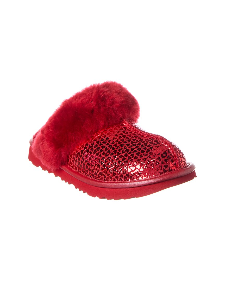 

Тапочки UGG Cozy II Gel Hearts, красный