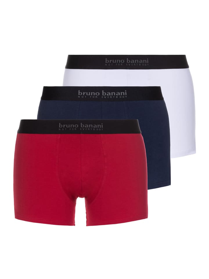 

Трусы Bruno Banani Retro Short / Pant Energy Cotton, цвет Rot/Navy/Weiß