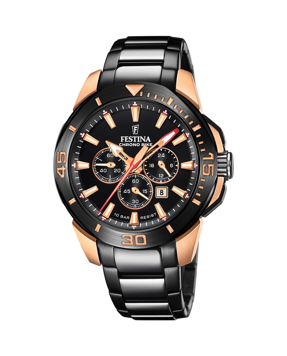 

F20645/1 Special Editions черные стальные мужские часы Festina, черный