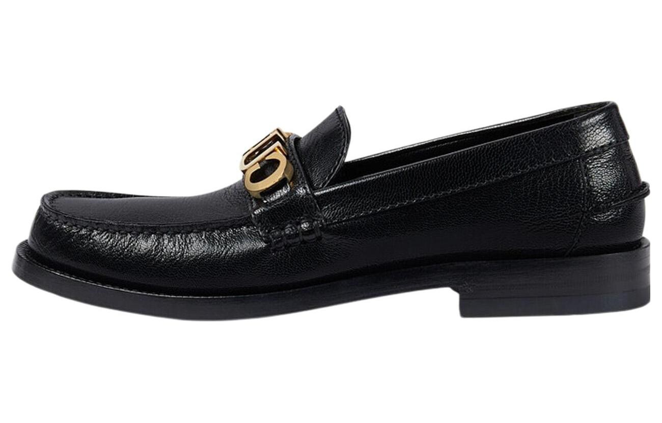 Лоферы женские Gucci Logo, черный