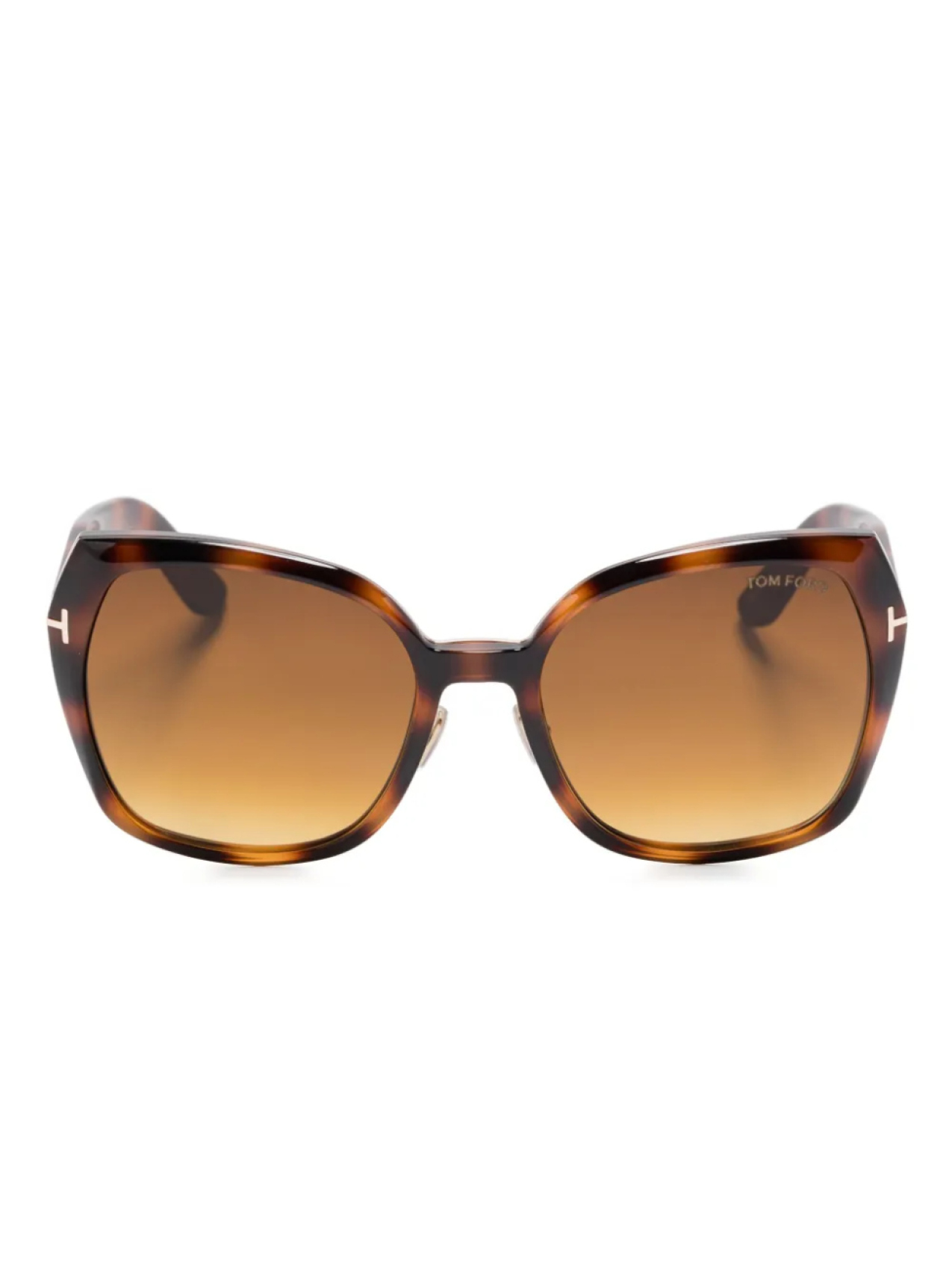 

TOM FORD Eyewear солнцезащитные очки Plum, коричневый