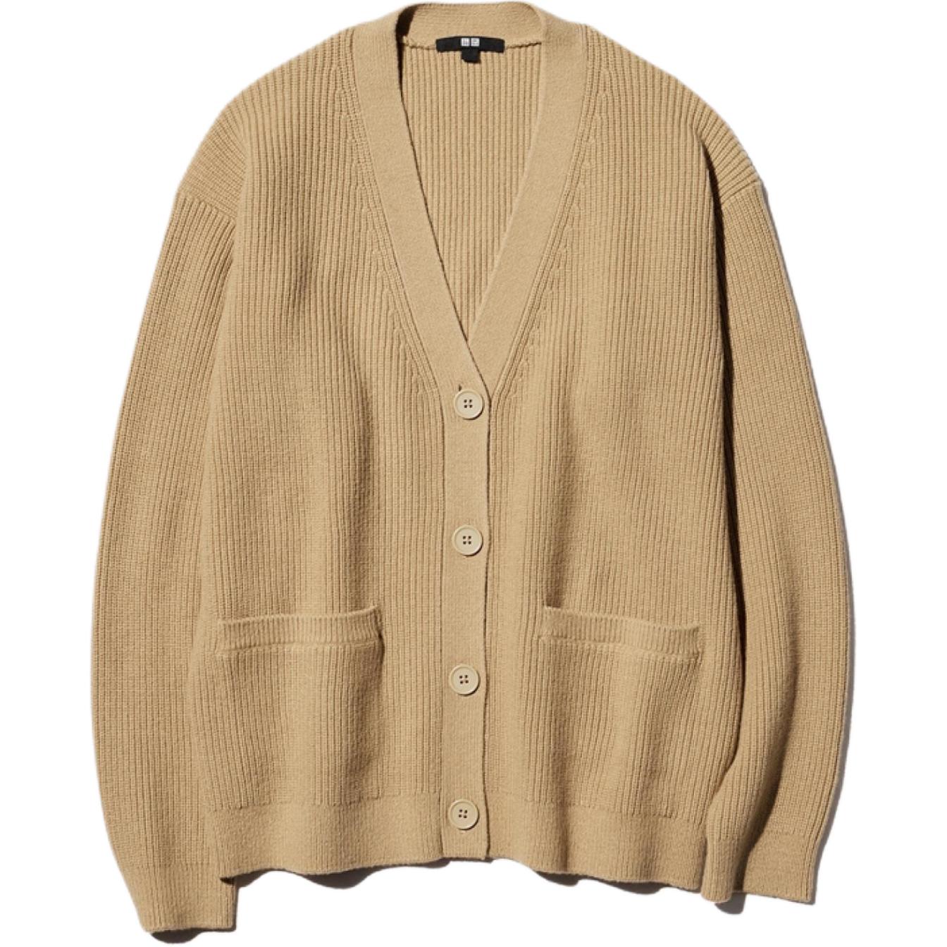 

UNIQLO Топ женский темно-бежевый