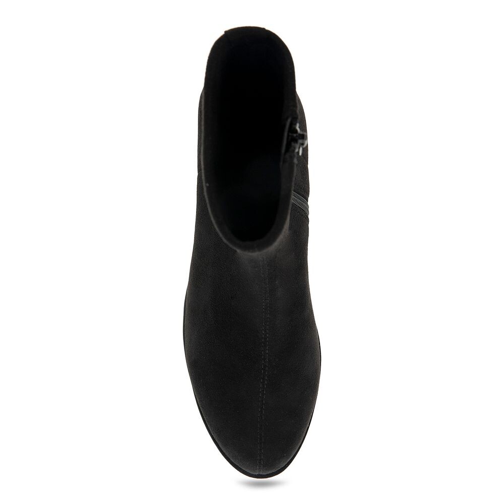 Женские ботильоны на танкетке Aerosoles Binnie, цвет Black Stretch Pebbled — фото 4