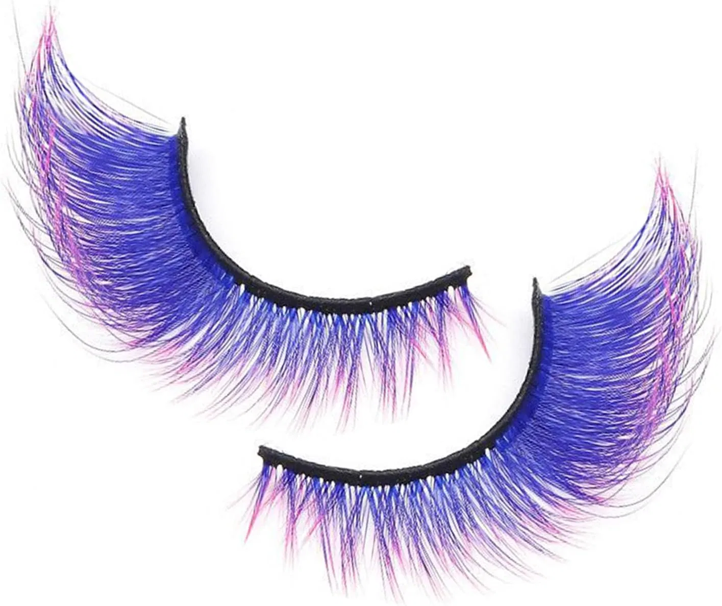 Ресницы Color Modash Fake Colorful Rush Cluster, темно-синие