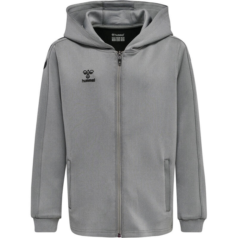 

Hmlcore Xk Zip Hood Sweat Унисекс Детская мультиспортивная толстовка с капюшоном HUMMEL, цвет grau