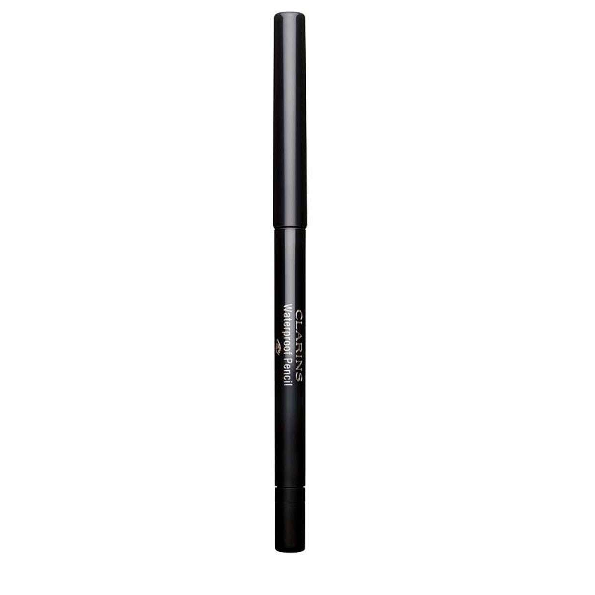Подводка для глаз waterproof pencil Clarins, 01 - black tulip, вес 0.29 гр. — фото 2