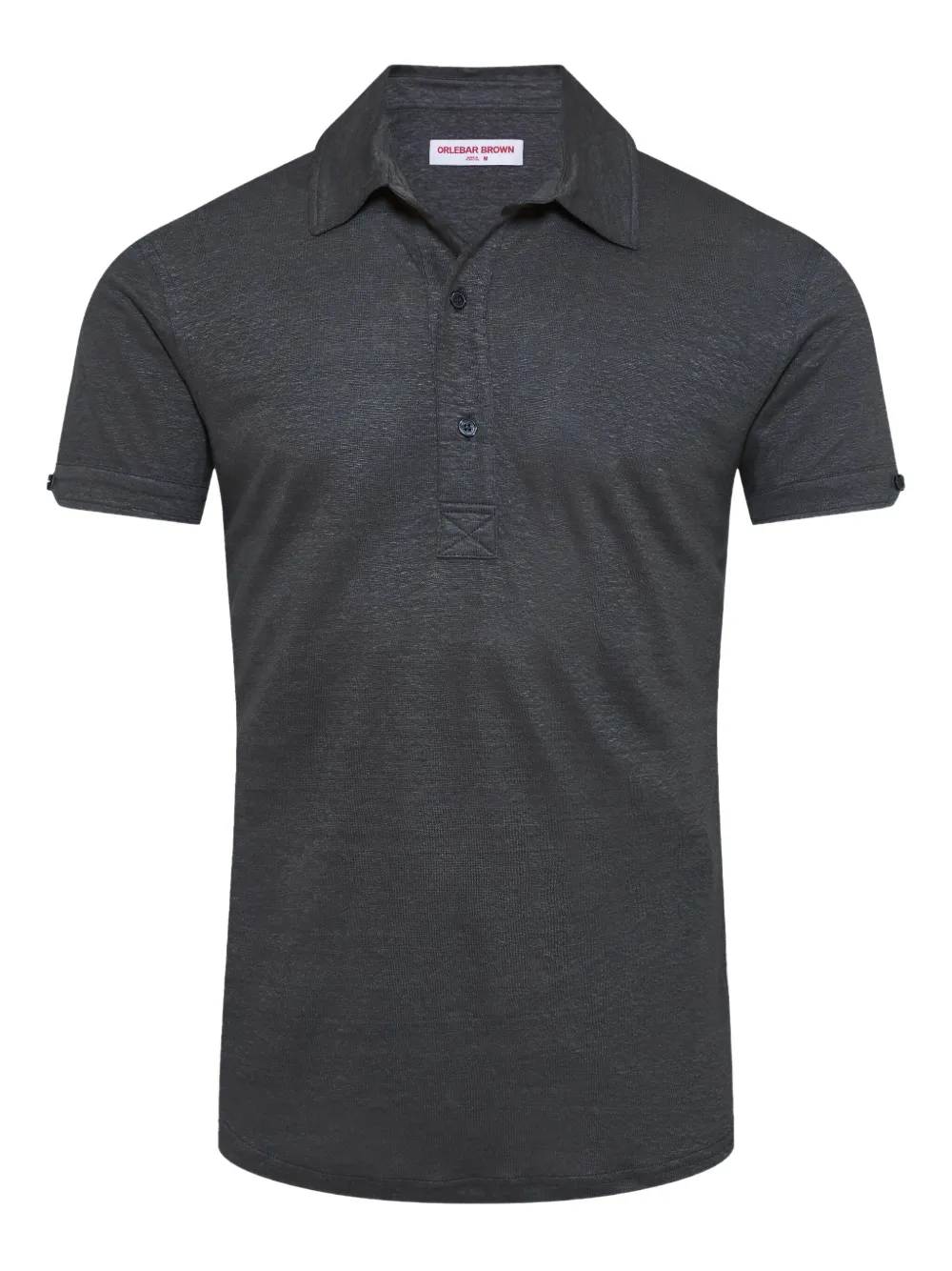 

Рубашка поло Sebastian с короткими рукавами Orlebar Brown, серый