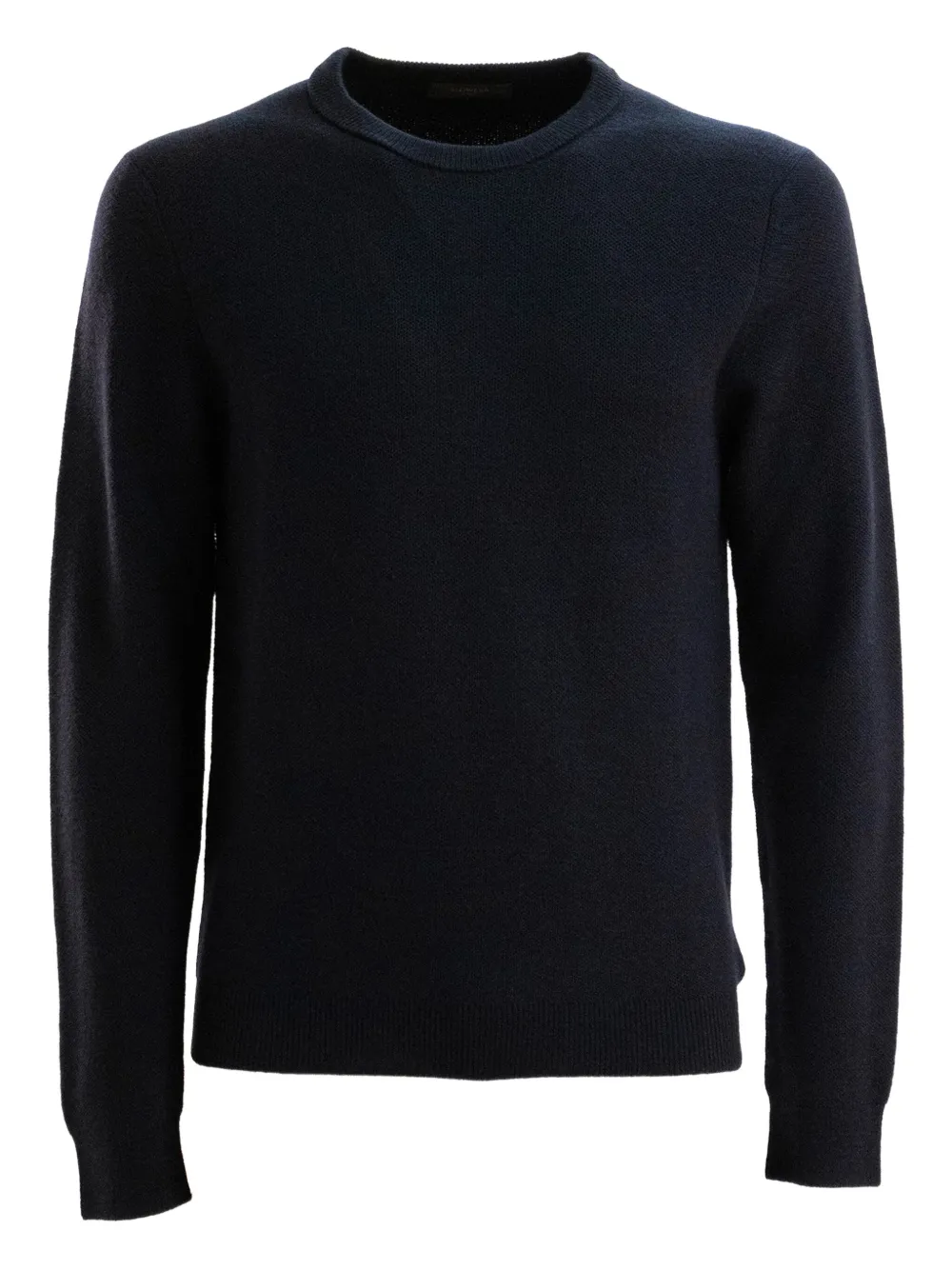 

Свитер с круглым вырезом Zanone, черный