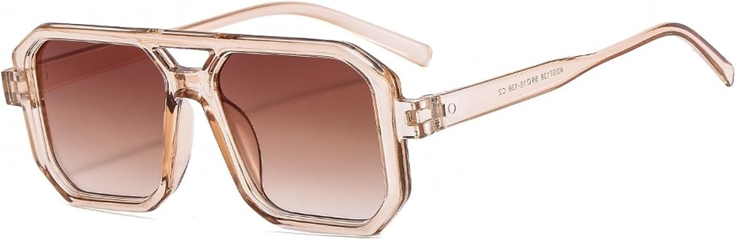 

Мужские солнцезащитные очки для вождения на открытом воздухе, для поездок на работу, женские солнцезащитные очки для отдыха, квадратные солнцезащитные очки Generic, Orange