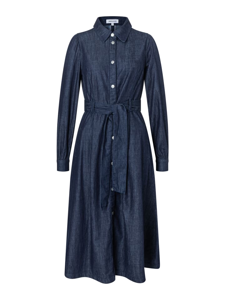 

More & More Спортивное джинсовое платье с поясом