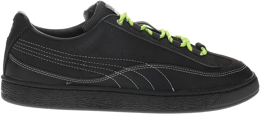 

Мужские замшевые кроссовки PUMA Hp Aries с шнуровкой, повседневные - черные