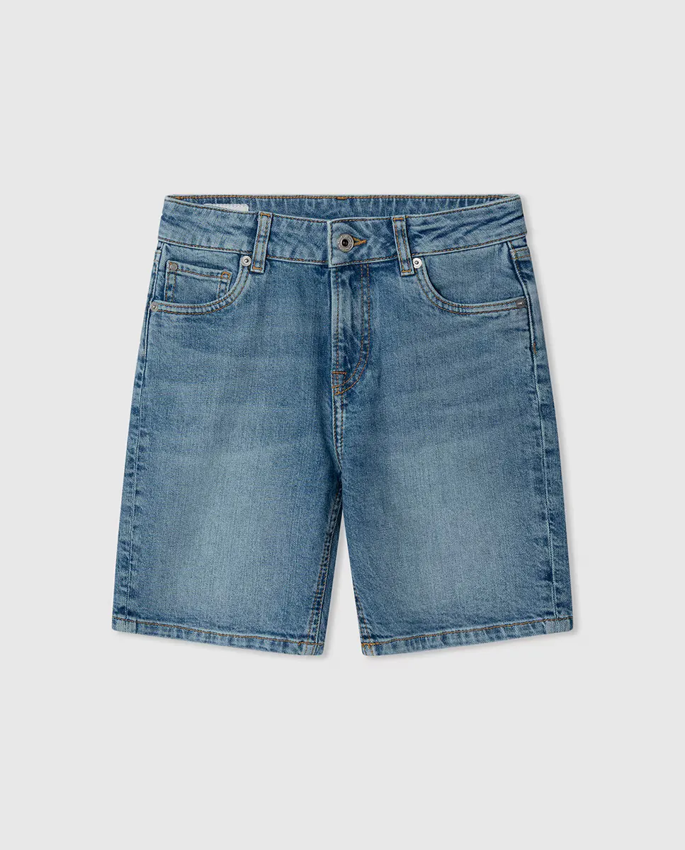 

Шорты-бермуды для девочек Pepe Jeans, голубой