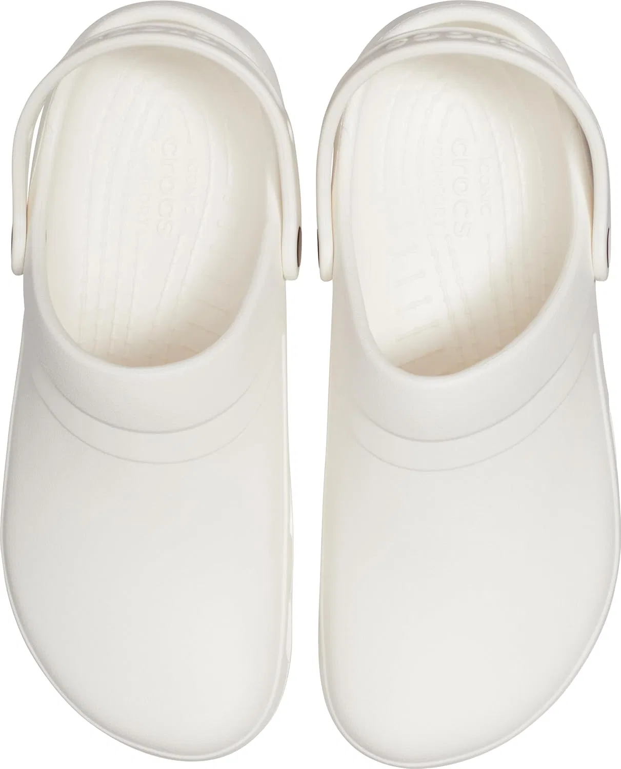 Детские классические сабо Crocs унисекс с изображением тыквы-фонаря, White — фото 4