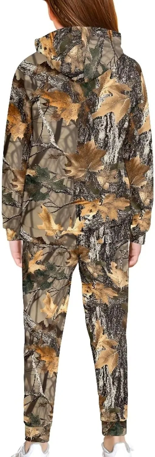 Детский спортивный костюм Xpyiqun, 2 предмета, Camo B — фото 2