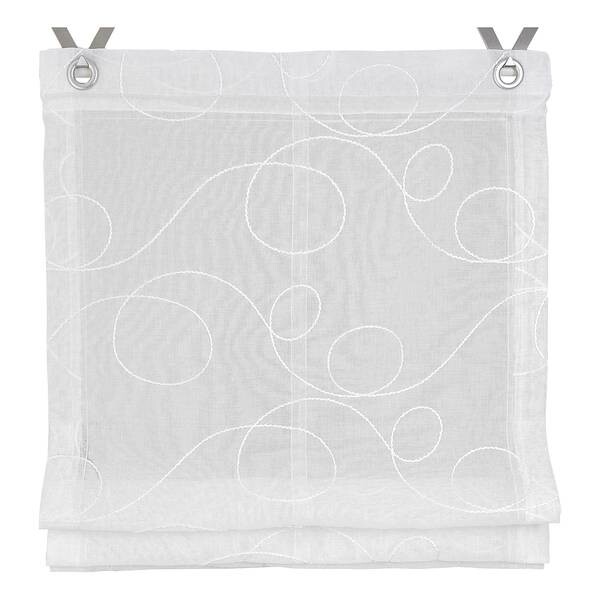 

Рулонные шторы Kutti Jasmin, 80x130x2 см, белый