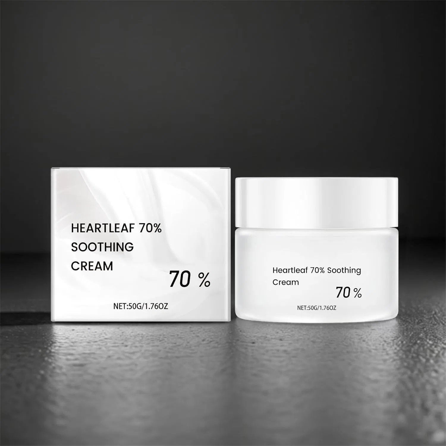 Гель-крем для ухода за кожей Heart Leaf, увлажняющий, 50 г Generic — фото 2