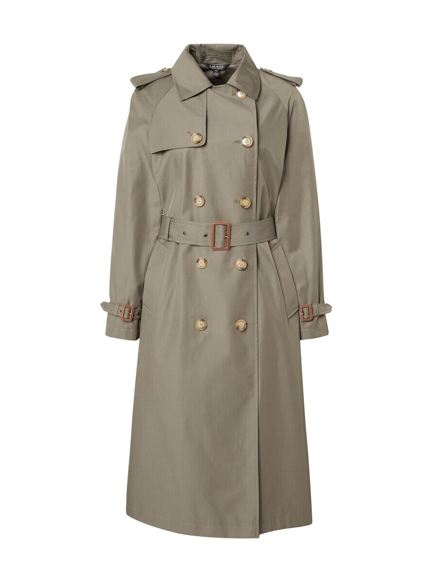 

Тренчкот Lauren Ralph Lauren Between-Seasons Coat, оливковый