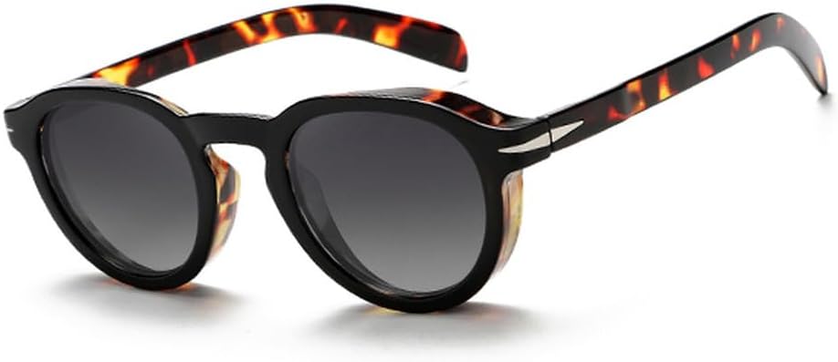 

Мужские винтажные поляризованные солнцезащитные очки для мужчин и женщин, модные, для путешествий, вождения, с защитой от бликов, мужские очки UV400 WNCKSQ, Leopard Black