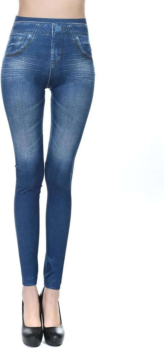 

Джинсы женские утепленные на флисе с высокой посадкой