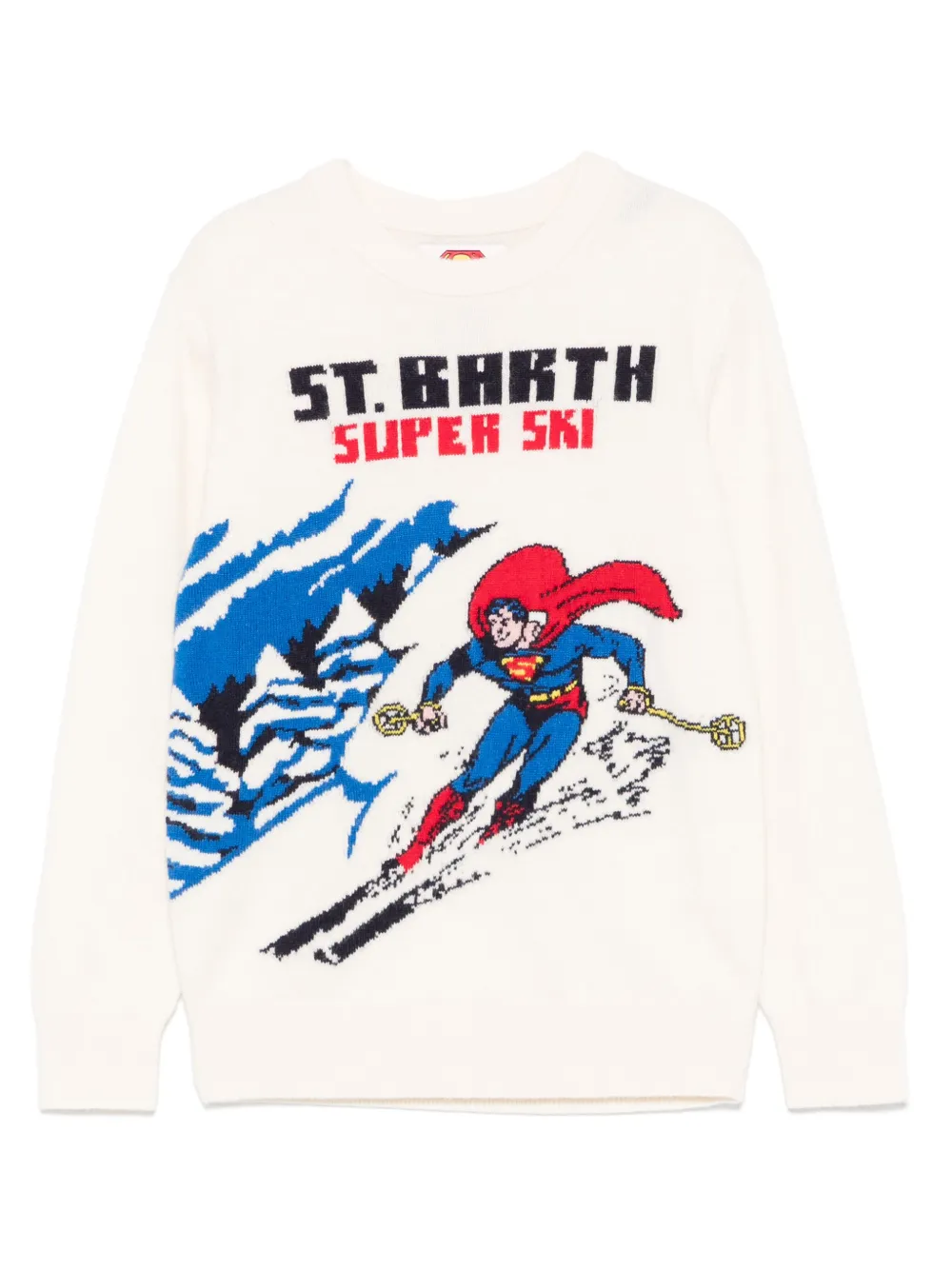 

Свитер Super Ski MC2 Saint Barth Kids, белый