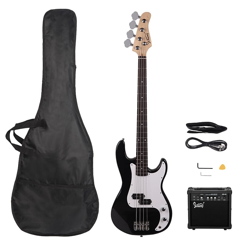 

Басс гитара Glarry GP Electric Bass Guitar Cord Wrench Tool Black