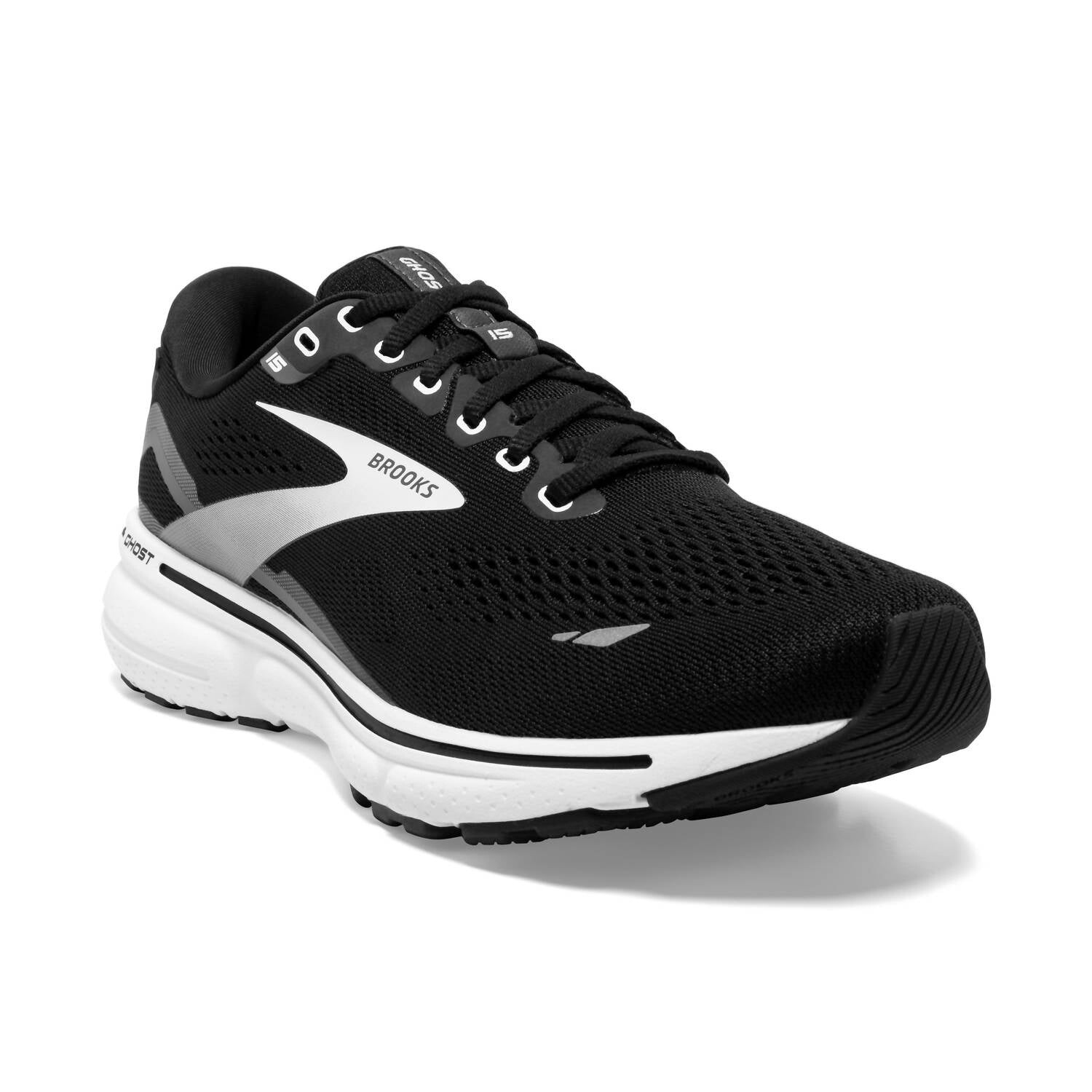 

Черные/белые мужские кроссовки Ghost V15 Brooks, Черный, Черные/белые мужские кроссовки Ghost V15 Brooks