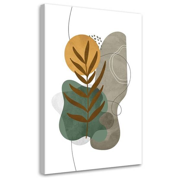 

Картина арт-принт KUNSTLOFT Botanical Leaf, зеленый